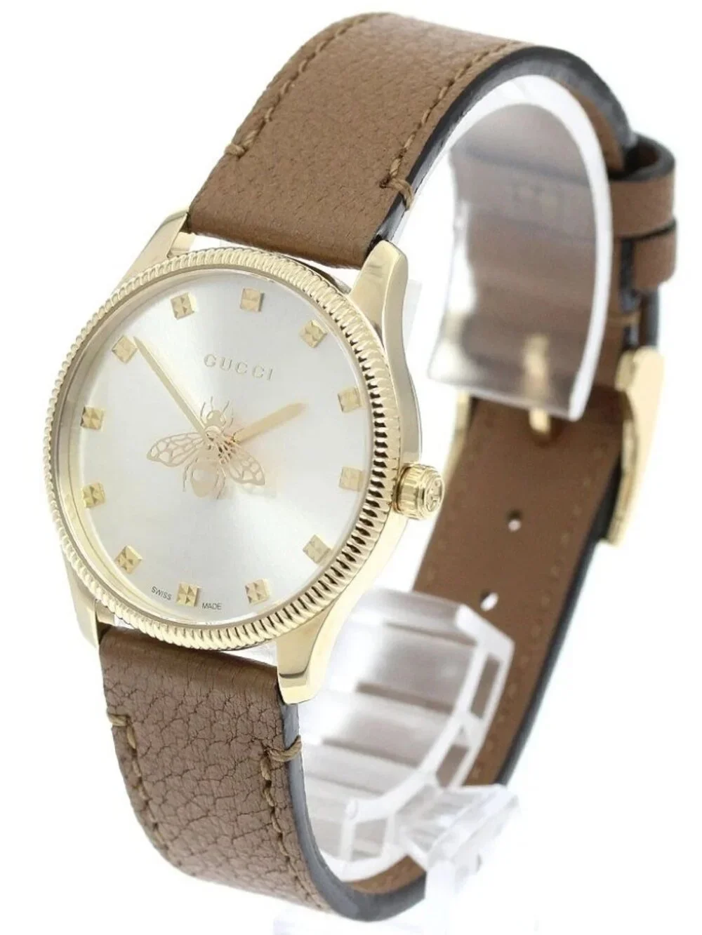 GUCCI G timeless 126.5/YA1265022 Silver Dial Quartz Ladies Watch_965247